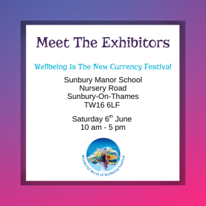 meet the exhibitors wellbeing is the new currency festival 6th June 2026 