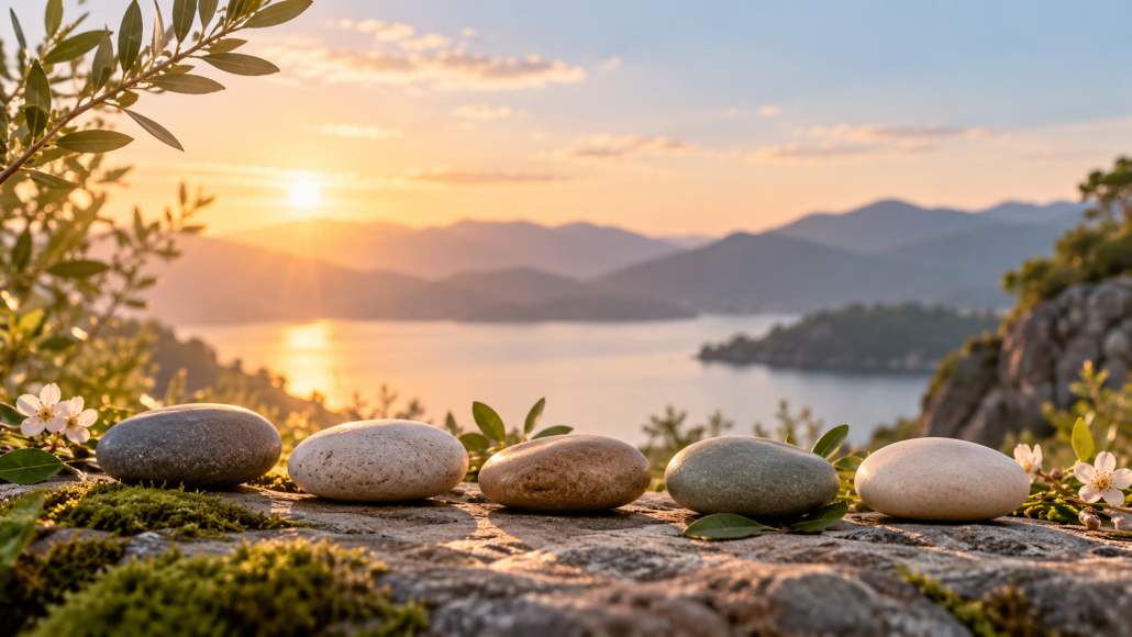 5 stone mindfulness peace image Mindfulness Can Change the Way You Think: What Happens in the Brain When We Learn to Pause